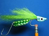 NEW FLIES Holographic & Glow in the Dark Tandem Hook Floating Head Fly #37