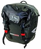 M-Wave 122725 Gepäckträgertasche Calgary, black (schwarz), 2 x 12,5 l