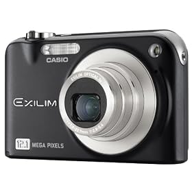 Casio EX-Z1200BK Digital Camera - Black (12.0MP, 3x Optical Zoom) 2.8" LCD