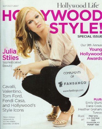 Hollywood Life - Sept. 2007: Julia Stiles, Gossip Girl (Single Issue Magazine)