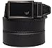 SlideBelts Men's Winged Black Leather Ratchet Belt - Custom Fit