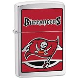 NFL Tampa Bay Buccaneers Brushed Chrome Zippo Lighter