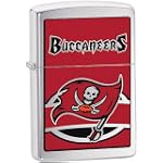 NFL Tampa Bay Buccaneers Brushed Chrome Zippo Lighter