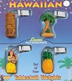 Hawaiian Luau / Tiki Table Cloth Weights
