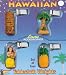 Forum Novelties 56074 Hawaiian Luau Party Set of Four Tablecloth Weights