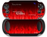 Sony PS Vita Skin Fire Red by WraptorSkinz