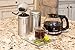 Latching Tea Tin, Tea Canister, Airtight Tea Container, Spice Storage Tins, Stainless Steel Coffee Canister w/ Airtight Latch Rubber Seal, 12 oz (Set of 2) (2)
