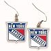 New York Rangers Dangle Earrings