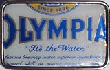 Hand Made Vintage Style OLYMPIA Beer Can Belt Buckle