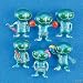 Out-of-this-World Vinyl Aliens (4 dz)