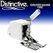 Distinctive Even Feed Walking Sewing Machine Presser Foot - Fits All Low Shank Singer, Brother, Babylock, Viking (Husky Series), Euro-Pro, Janome (Top-Loading Drop-In Bobbin Machines Only), White, Juki, New Home, Simplicity, Necchi, Elna and More!