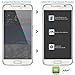 Galaxy S6 Screen Protector,[5-Pack]by Ailun,Premium High Definition,Anti Bacterial&Scratches,Bubble Free Reduce Fingerprints&Oil Stains,PET Film Made in Japan- Siania Retail Package