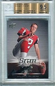 2008 #305 Matt Ryan SP Rookie Card BGS 9.5 Gem Mint - Upper Deck Certified - NFL Trading Cards