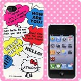 ハローキティXアトモス iPhone4専用キャラクタージャケット SANAT-02A