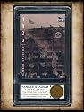 YANKEE STADIUM CARD / PENNY CENT COIN SLAB 1923