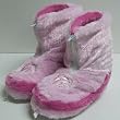 Miami Dolphins NFL Womens Pink Zip Boot Slippers
