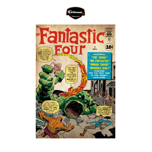  Fantastic Four Comic Book Cover Wall Graphic