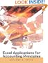 Excel Applications for Accounting Principles (with Excel Templates Computer Disk)