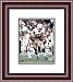 Miami Dolphins Framed Larry Csonka Photo By Photo File 15 X 18 - Cherry