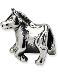 Sterling Silver Reflections Horse Bead