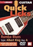 Guitar Quick Licks: Albert King Style Rumba Blues Key of A