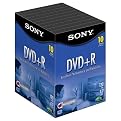 Sony Media DVD+R Movie Box - 10-pk.