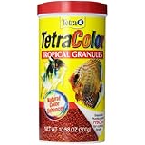 Tetra 16262 TetraColor Tropical Granules, 10.58-Ounce, 1-Liter