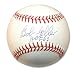 Autographed Bob Feller Baseball Inscribed HOF 62