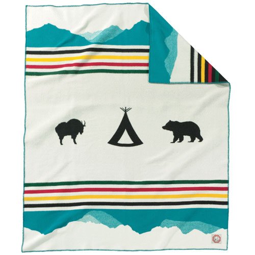 Pendleton Blanket: 100th Anniversary of Glacier Park Blanket