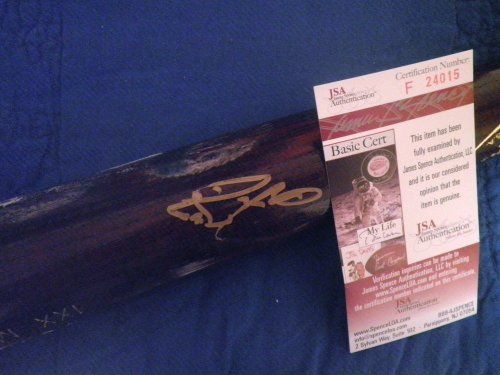 DOMINIC BROWN Signed LS 125 Bat Phillies JSA Autographed Philadelphia at Amazon.com