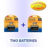 TWO PACK NP-FM50 BATTERY FOR SONY DCR PC120 PC115 PC110 PC330