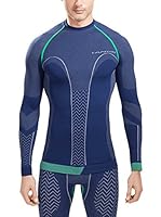 Spaio Camiseta Técnica Emmitou Silver 01 (Azul Oscuro / Verde)