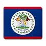 Belize Flag Mouse Pad