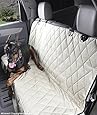 4Knines Dog Seat Cover for Cars with the Best Nonslip Backing, Tan Regular