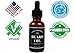 Suave Grooming Beard Oil and Beard Comb - The Best Beard Oil and Beard Conditioner Softener in One for Beard Care. Beard Comb Kit Includes The Best Beard Oils to Promote Beard Growth. 1oz Bottle.