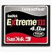SanDisk SDCFX3-004G-A31 4 GB Extreme III CompactFlash Card (Retail Package)