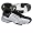 Youth Adidas Barricade V XTD Junior Tennis Shoe - Silver/Black/Yellow (1.5)
