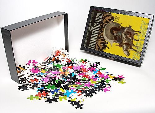 Photo Jigsaw Puzzle of The Thundering Herd from Mary Evans (zane books)