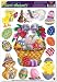 Easter Basket Glass - Window Clings 12in. x 17in. Sheet 1/Pkg