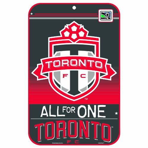 MLS Toronto FC 11-by-17 Inch Locker Room Sign MLS Toronto FC 11-by-17 Inch Locker Room Sign