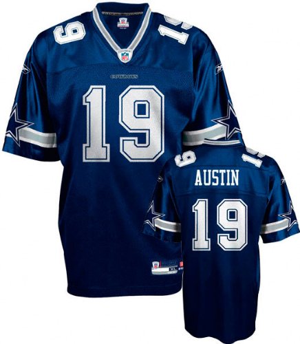 Miles Austin Navy Reebok 4-7 Jersey