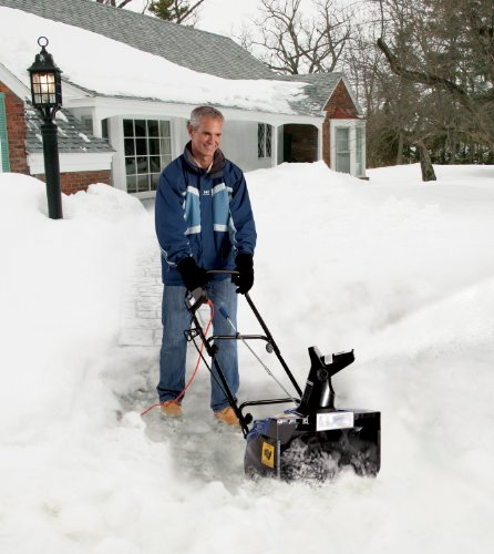 Snow Joe SJ621 18-Inch 13.5-Amp Electric Snow Thrower With Headlight