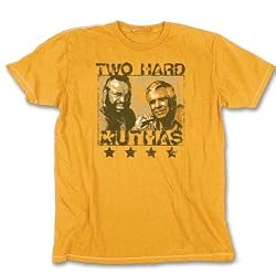 A-Team Two Hard Muthas Washed Gold T-Shirt
