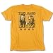 A-Team Two Hard Muthas Washed Gold T-Shirt