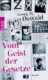 Vom Geist der Gesetze - Georg M. Oswald