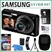 Samsung ST700 16.1MP DualView Digital Camera with 5x Optical Zoom + 4GB Accessory Kit