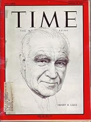TIME Magazine: Henry R. Luce (Cover - 3/10/67)
