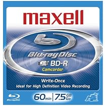 Maxell 2x Single Camcorder Blu-Ray Disc Disc