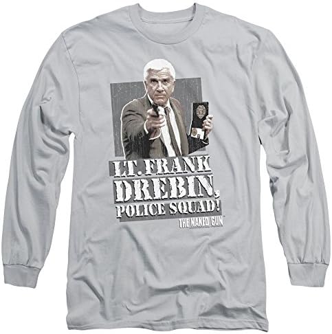The Naked Gun Crime Comedy Police Movie Fran Drebin Adult Long Sleeve T-Shirt