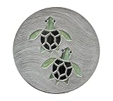 Baby Sea Turtle Stained Glass Stepping Stone